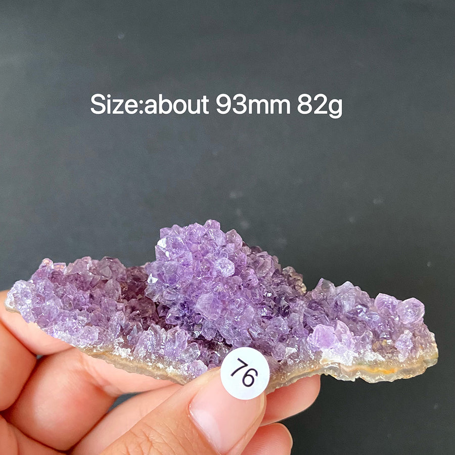Natural Amethyst Flower Cluster Ornament