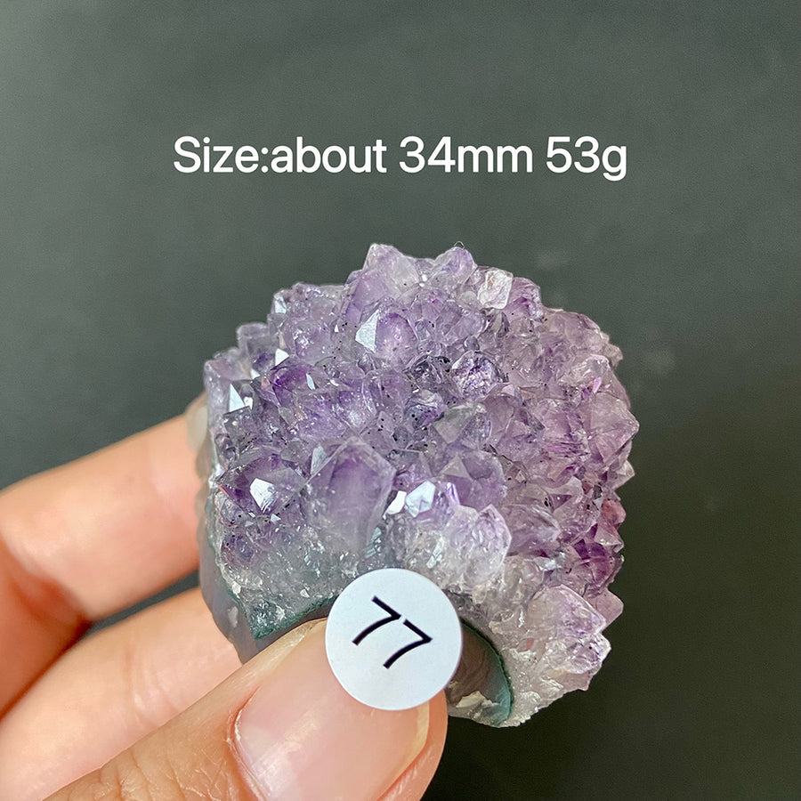 Natural Amethyst Flower Cluster Ornament