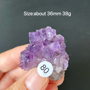 Natural Amethyst Flower Cluster Ornament