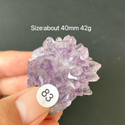 Natural Amethyst Flower Cluster Ornament