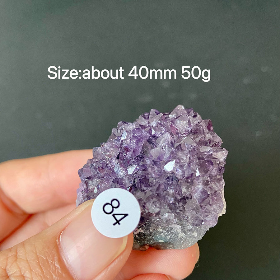Natural Amethyst Flower Cluster Ornament