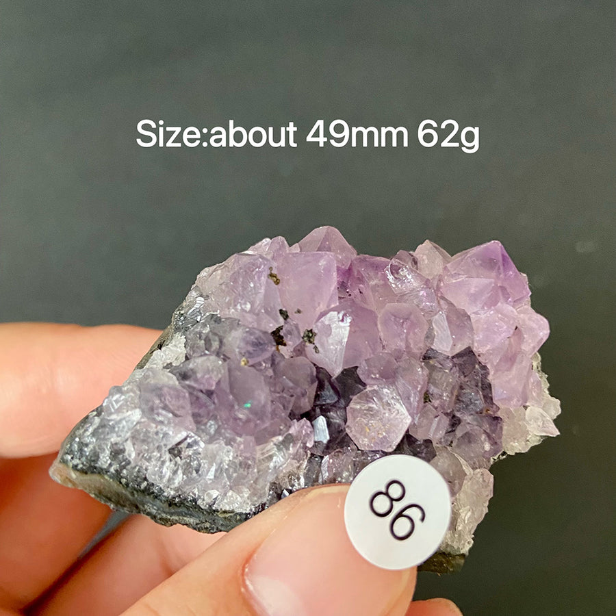 Natural Amethyst Flower Cluster Ornament