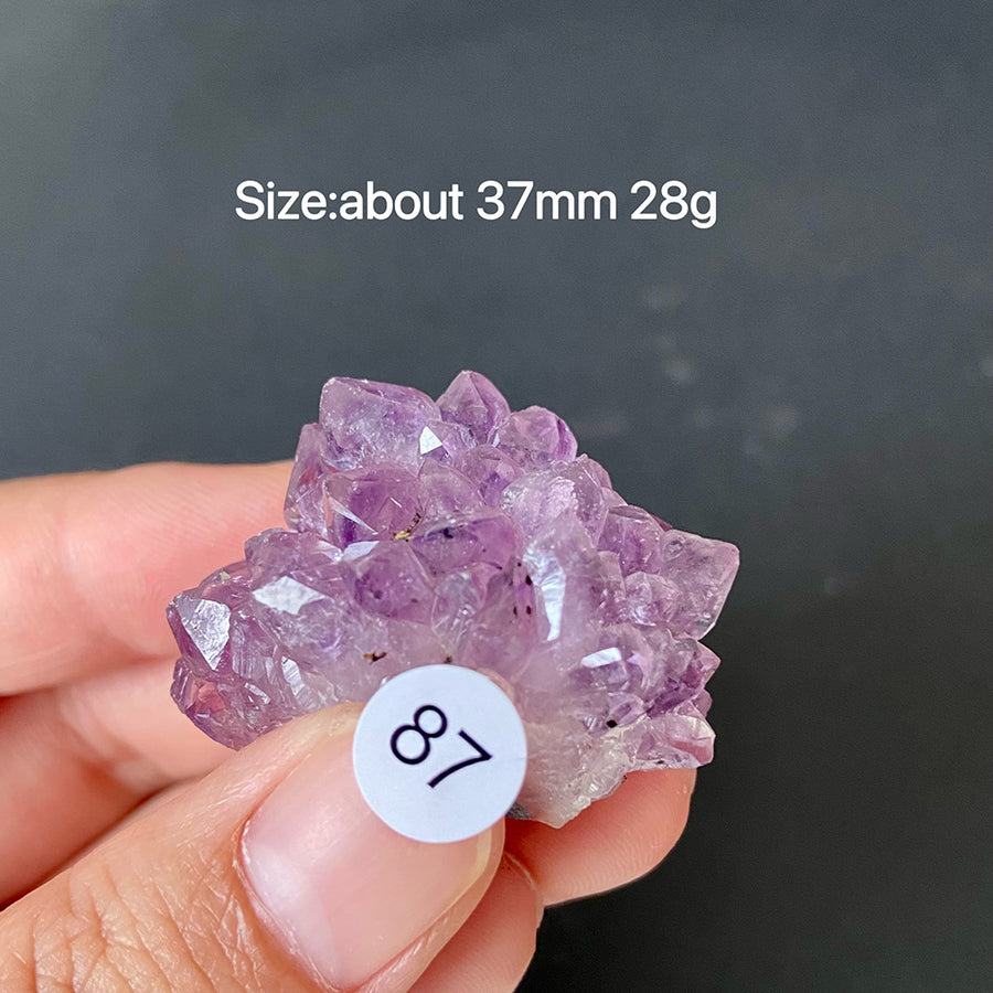Natural Amethyst Flower Cluster Ornament