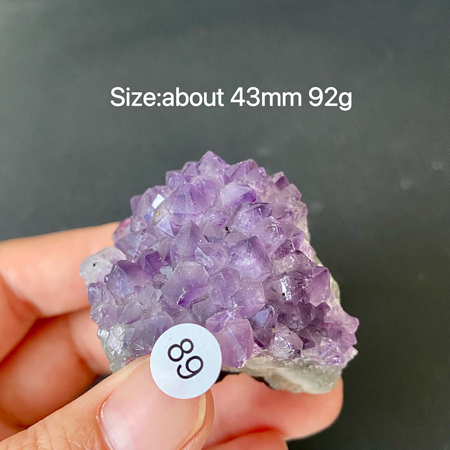 Natural Amethyst Flower Cluster Ornament