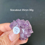 Natural Amethyst Flower Cluster Ornament