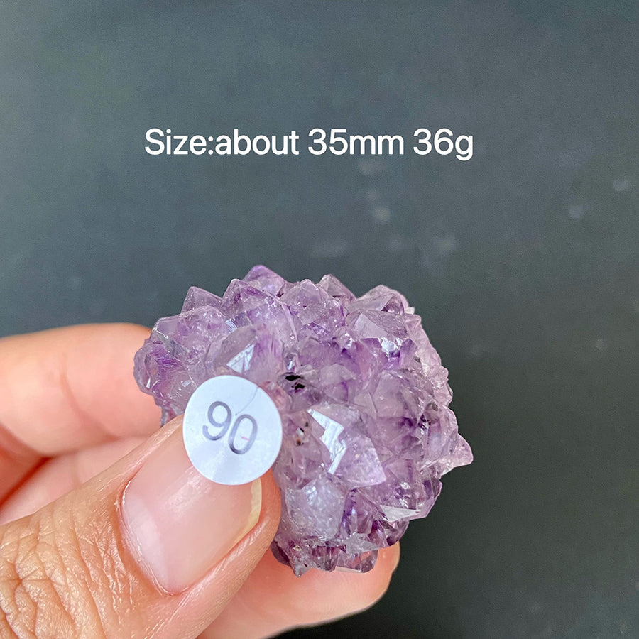 Natural Amethyst Flower Cluster Ornament