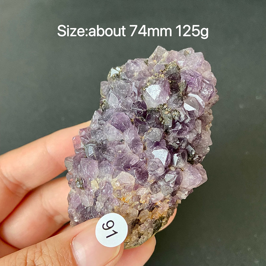 Natural Amethyst Flower Cluster Ornament