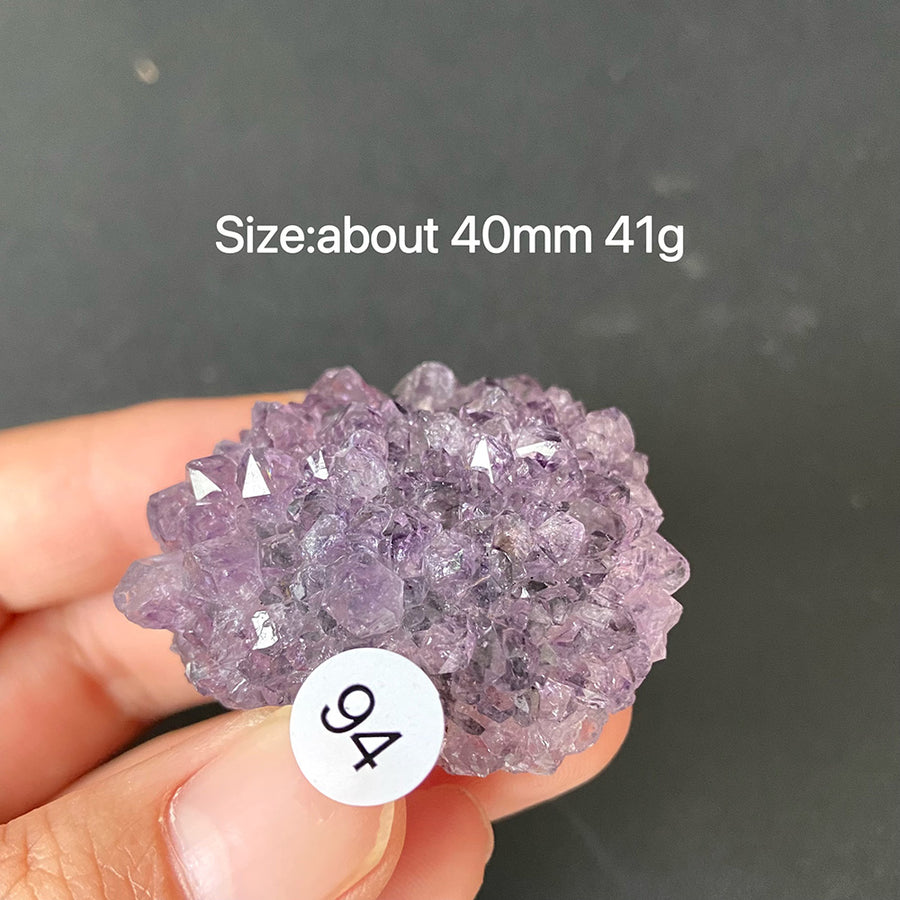 Natural Amethyst Flower Cluster Ornament