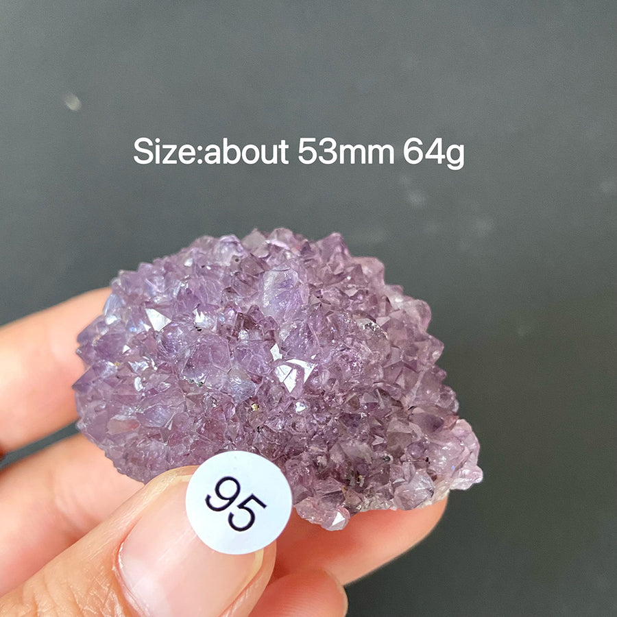 Natural Amethyst Flower Cluster Ornament