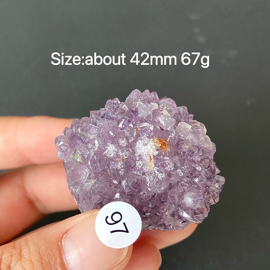 Natural Amethyst Flower Cluster Ornament