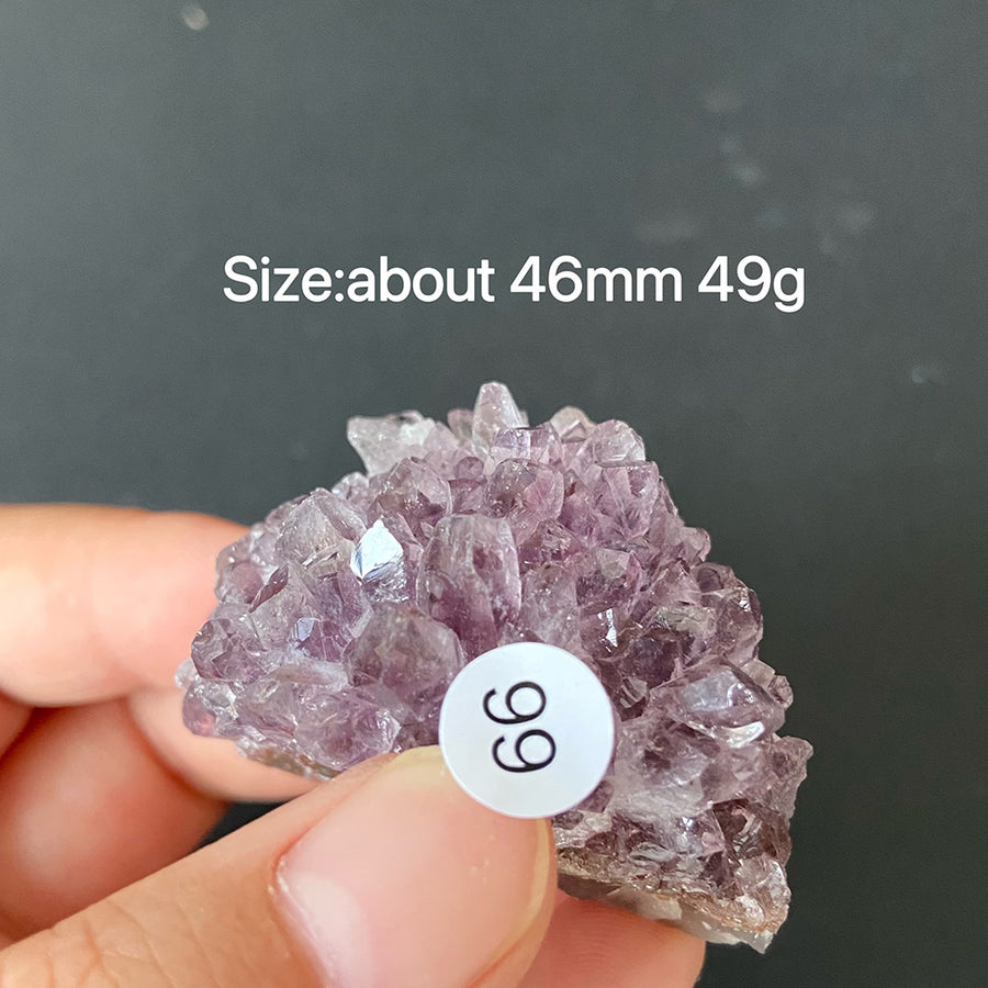 Natural Amethyst Flower Cluster Ornament