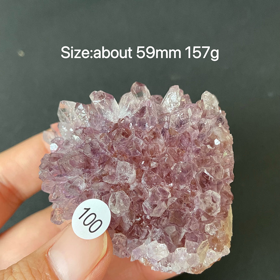 Natural Amethyst Flower Cluster Ornament