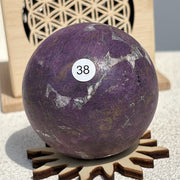 Natural Purpurite Crystal Sphere