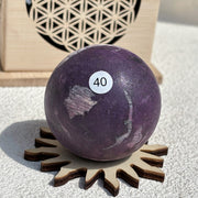 Natural Purpurite Crystal Sphere