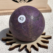 Natural Purpurite Crystal Sphere