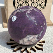 Natural Purpurite Crystal Sphere
