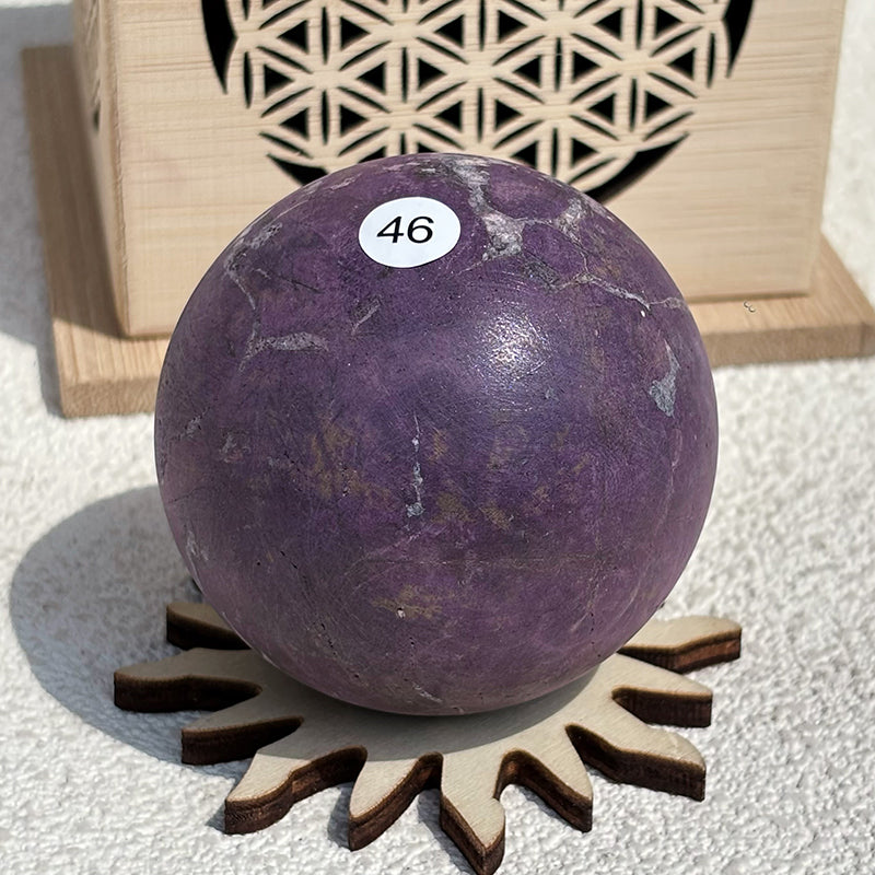Natural Purpurite Crystal Sphere