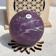 Natural Purpurite Crystal Sphere