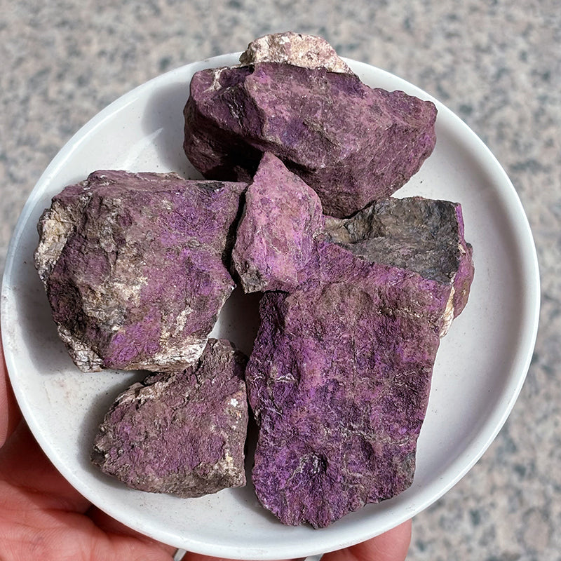 Natural Purpurite Raw Stone