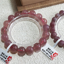 Load image into Gallery viewer, Dark Rose Quartz Star Flash Bracelet