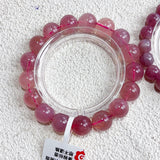 Dark Rose Quartz Star Flash Bracelet