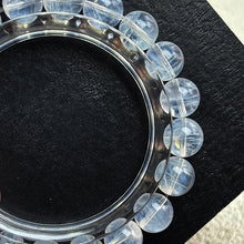 Load image into Gallery viewer, Blue Needle/ Acicular Crystal Beads Bangle Bracelet