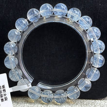 Load image into Gallery viewer, Blue Needle/ Acicular Crystal Beads Bangle Bracelet