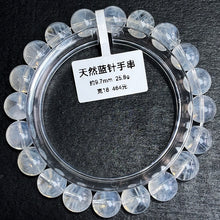 Load image into Gallery viewer, Blue Needle/ Acicular Crystal Beads Bangle Bracelet