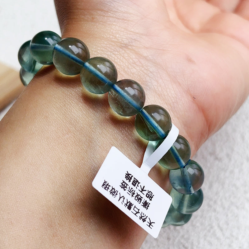 High Quality Blue Green Fluorite Bracelet