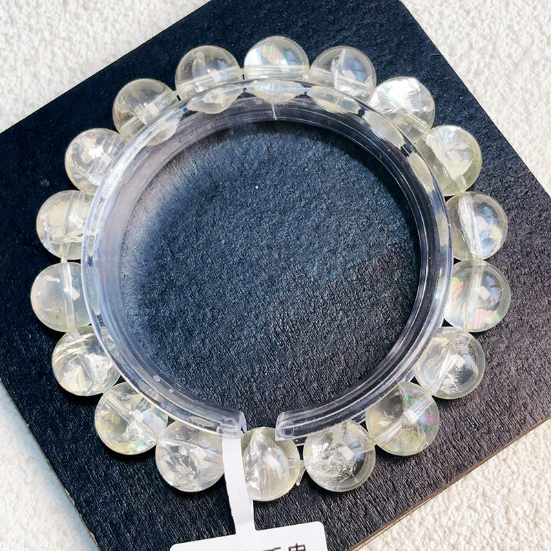 Rainbow Citrine Crack Bracelet