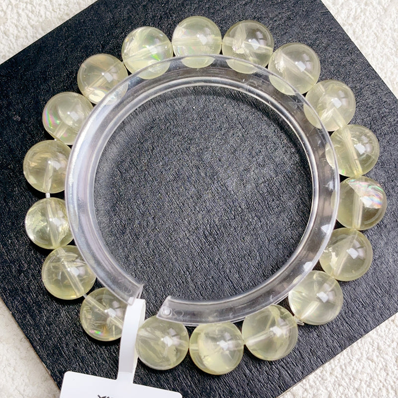 Rainbow Citrine Crack Bracelet