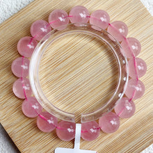 Load image into Gallery viewer, High Quality Madagascar Star Rose Quartz Bracelet