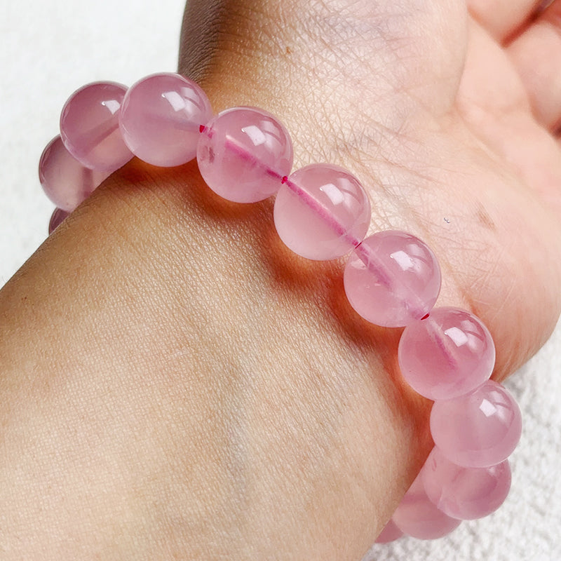 High Quality Madagascar Star Rose Quartz Bracelet