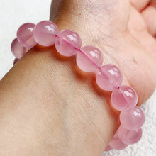 Load image into Gallery viewer, High Quality Madagascar Star Rose Quartz Bracelet