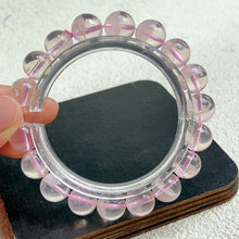 Load image into Gallery viewer, Natural Rose Garden Quartz Snow Bracelet 11MM