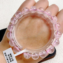 Load image into Gallery viewer, Natural Rose Garden Quartz Snow Bracelet 11MM