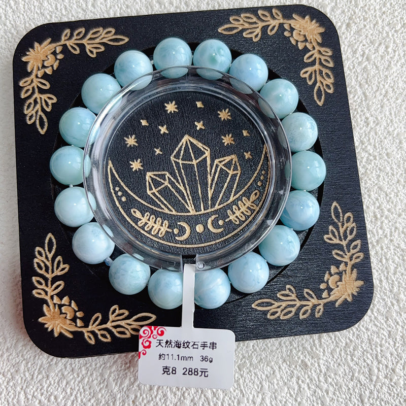 Natural Larimar Bracelet