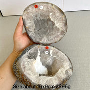 Natural Crystal Agate Geode