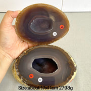 Natural Crystal Agate Geode