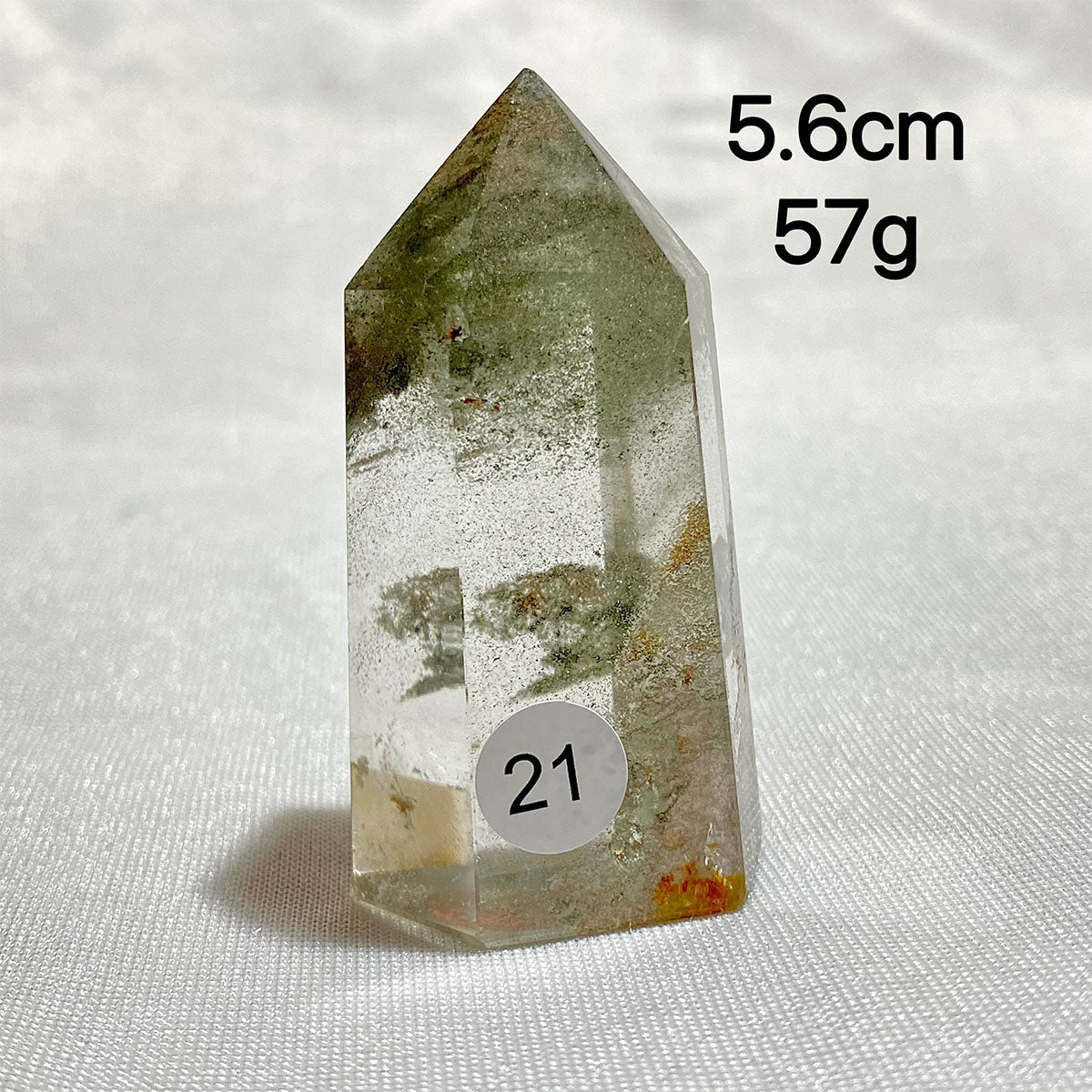 Natural Garden Quartz Crystal Tower