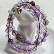 Smoky Amethyst Bracelet Crystal Quartz Bangle