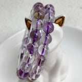 Smoky Amethyst Bracelet Crystal Quartz Bangle