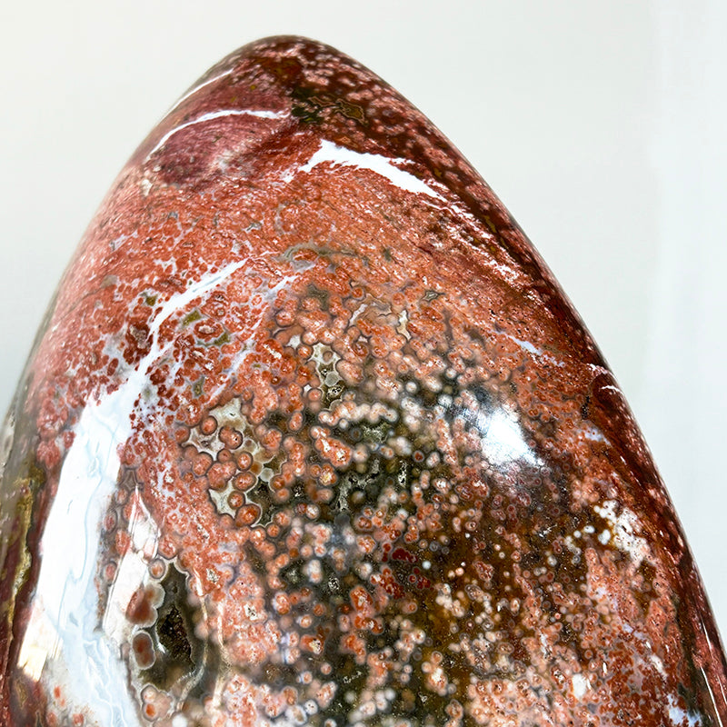 High Quality Natural Pink/Colorful Ocean Jasper Free Form