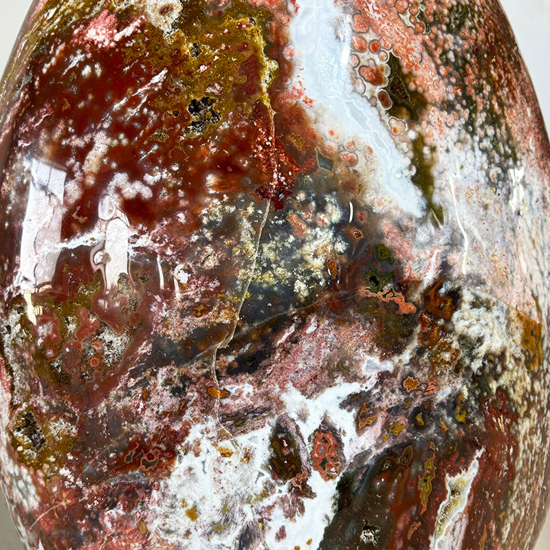 High Quality Natural Pink/Colorful Ocean Jasper Free Form