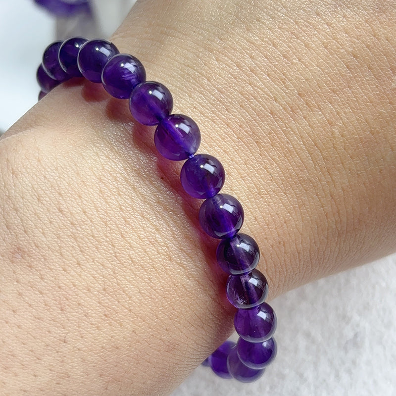 Brazilian amethyst bracelet