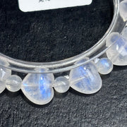 Blue Moonstone Heart Bracelet