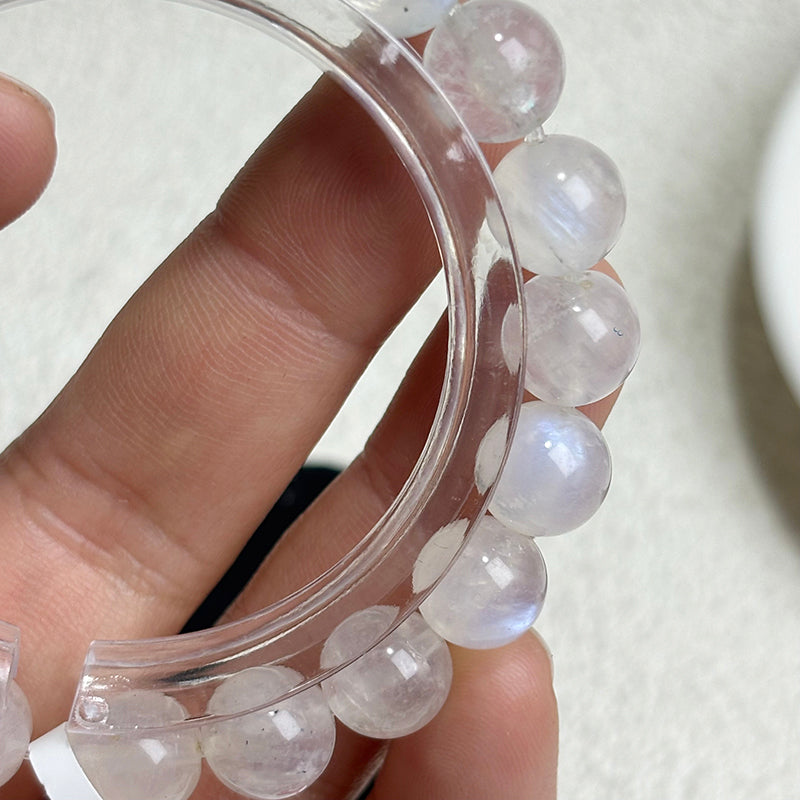 Blue Moonstone Heart Bracelet