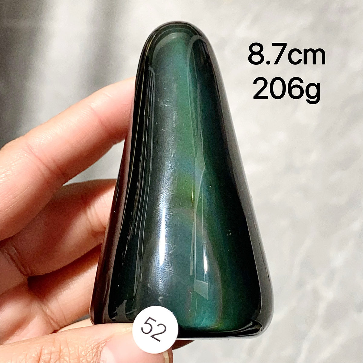 Natural Crystal Rainbow Obsidian Freeform