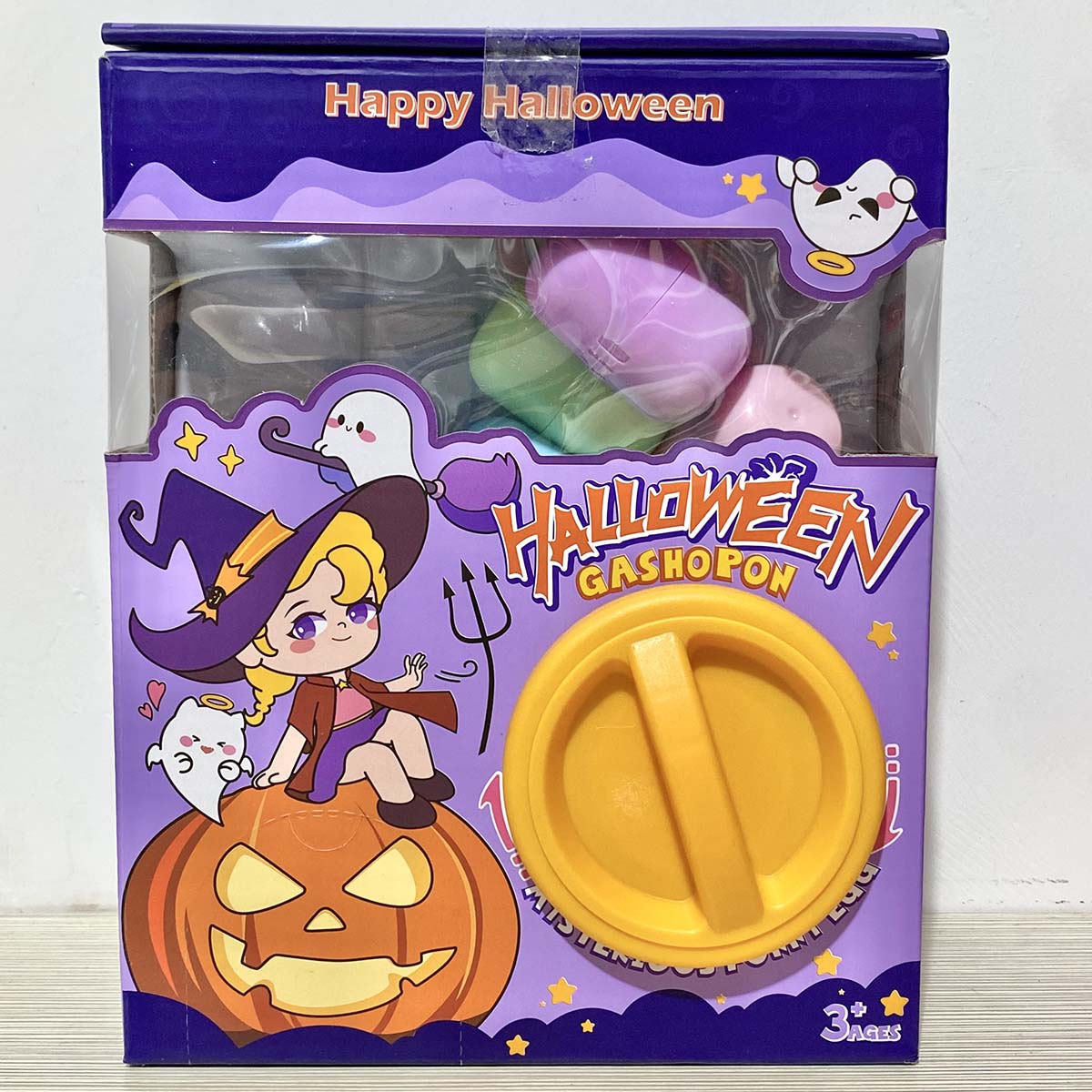 6 Count/Set Capsules Halloween Crystal  Gashapon Box