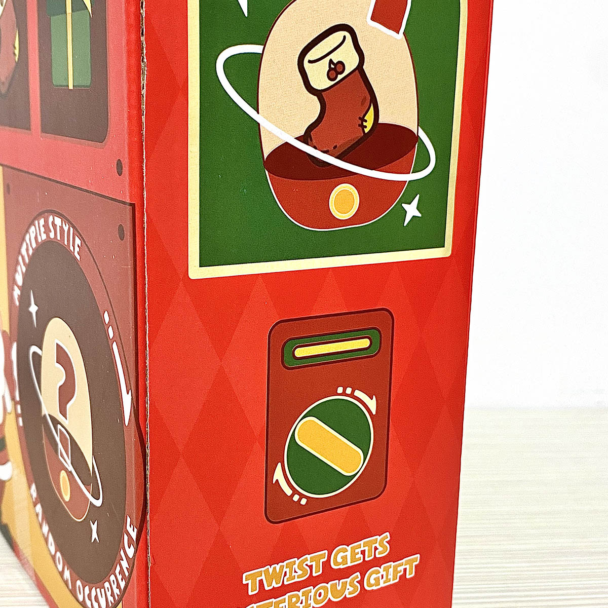 6 Count/Set Capsules Christmas Crystal Gashapon Box